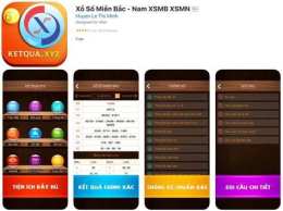 giao diện app bình luận xổ số ba miền