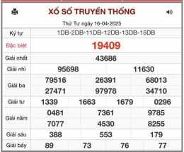 giao diện app cho xổ số đài miền bắc