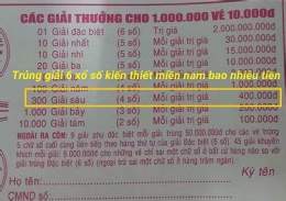 giao diện app giải 6 xổ số kiến thiết bao nhiêu tiền