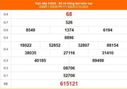 giao diện app kết quả xổ số đồng nai ngày 9 tháng 9