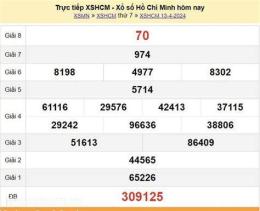 giao diện app kết quả xổ số hồ chí minh ngày 20 tháng 6