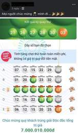 giao diện app ket qua xo so lotto 5/35