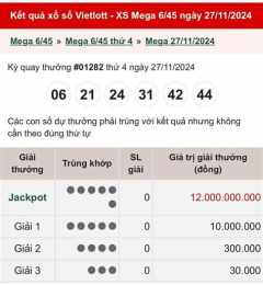 hướng dẫn sử dụng kết quả xổ số 6/45 vietlott