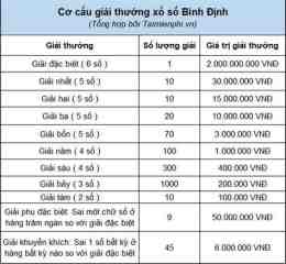 hướng dẫn sử dụng kết quả xổ số bình định ngày 18 tháng 6