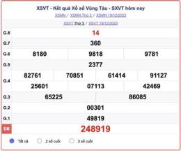 hướng dẫn sử dụng kết quả xổ số vũng tàu chiều nay