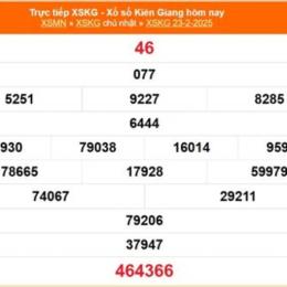 kết quả xổ số an giang ngày 23 tháng 04