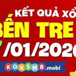kết quả xổ số bến tre ngày 27 tháng 1