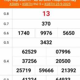 kết quả xổ số bình thuận ngày 2 tháng 10