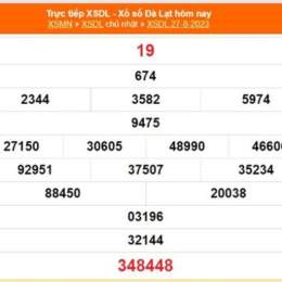 kết quả xổ số đà lạt ngày 10 tháng 05
