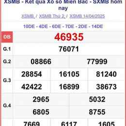 kết quả xổ số hàng tuần thứ bảy