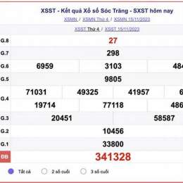 kết quả xổ số sóc trăng ngày 22 tháng 7