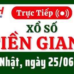 kết quả xổ số tiền giang ngày 25 tháng 1