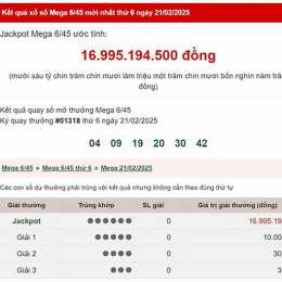 kết xổ số vietlott