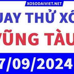 quay thử xổ số bà rịa vũng tàu thần tài hôm nay