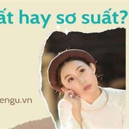 sơ suất hay xơ suất