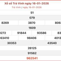sổ xố trà vinh hôm nay