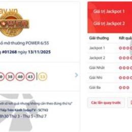 trực tiếp xổ số power hôm nay
