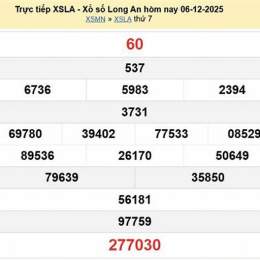 xổ số 13 tháng 12 năm 2025