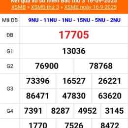 xổ số 16/9/2026