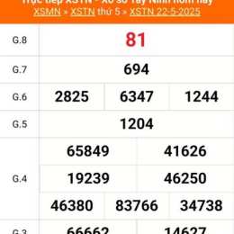 xổ số 22 tây tháng 6