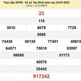 xổ số 24 tây tháng 10