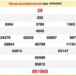xổ số bình dương 30 ngày trước