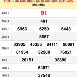 xổ số chủ nhật đài kon tum
