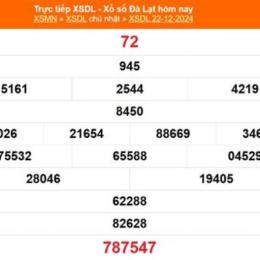 xổ số đà lạt ngày 12 tháng 7