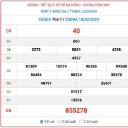 xổ số đà nẵng ngày 14 2