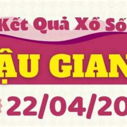 xổ số đài hậu giang ngày 22 tháng 11