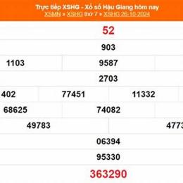 xổ số đài hậu giang ngày 9 tháng 5