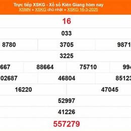 xổ số đài kiên giang ngày 16 tháng 11