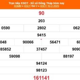 xổ số đồng tháp 10/8