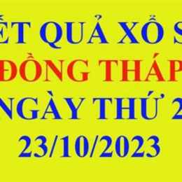 xổ số đồng tháp ngày 23 tháng 03 năm 2006
