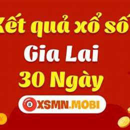 xổ số gia lai ngày 30 tháng 1 năm 2026