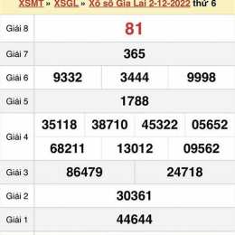 xổ số gia lai ngày 9 tháng 1 năm 2026