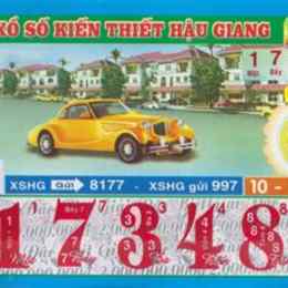 xổ số hậu giang ngày 17