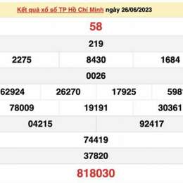 xổ số hcm 26/1