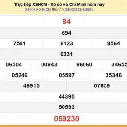 xổ số hồ chí minh mùng 6 tháng 4