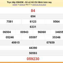 xổ số hồ chí minh mùng 6 tháng 6