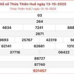 xổ số huế ngày 13