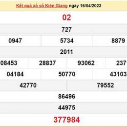 xổ số kiên giang trong vòng 30 ngày
