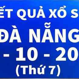 xổ số kiến thiết đà nẵng ngày 22 tháng 10