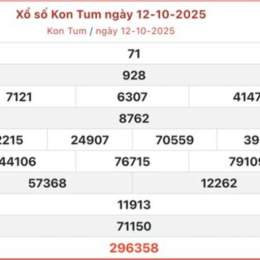 xổ số kiến thiết kon tum ngày 1 tháng 2 năm 2026