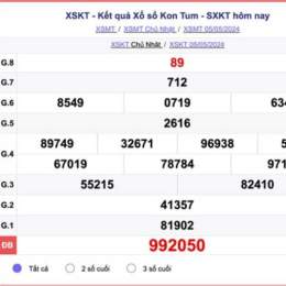 xổ số kiến thiết kon tum ngày 31 tháng 5 năm 2026