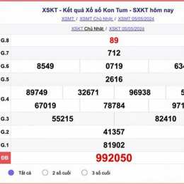 xổ số kiến thiết kon tum ngày 5 tháng 10 năm 2025