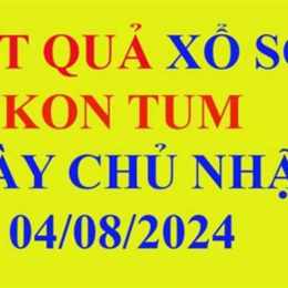 xổ số kon tum ngày mùng 4 tháng 1