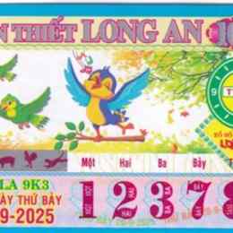 xổ số long an 6/6/2026