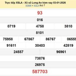 xổ số long an ngày 31 tháng 01 năm 2026