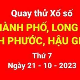 xổ số long an thành phố thứ bảy